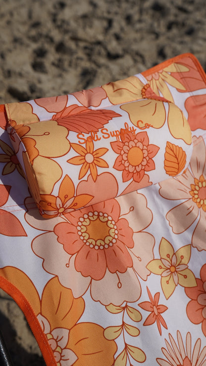 Boho Floral Soli Camp Chair