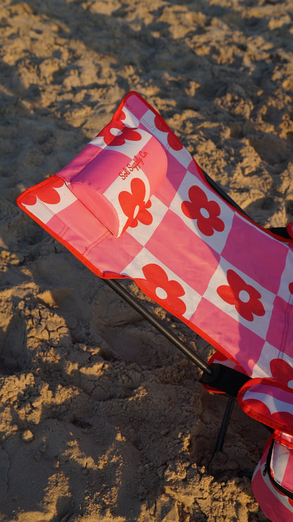 Checkered Soli Camp chair