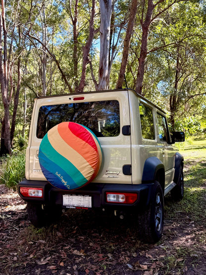 Wavy Spare Tyre Cover