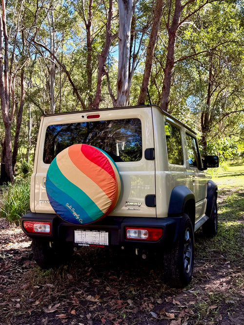 Wavy Spare Tyre Cover